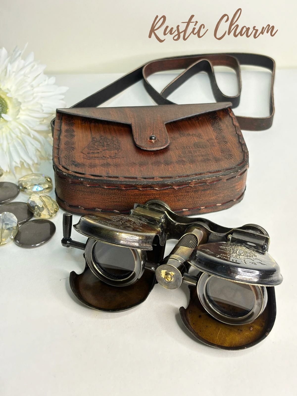 Brass Pocket Binocular