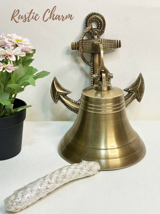 Antique Nautical Brass Ship Bell