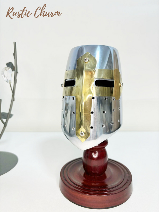 Medieval Crusader Helmet Mini