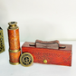 Antique Telescope with Leather Case