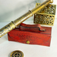 Antique Telescope with Leather Case
