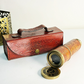 Antique Telescope with Leather Case