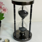 Brass Sand Timer with Compass