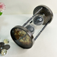 Brass Sand Timer with Compass