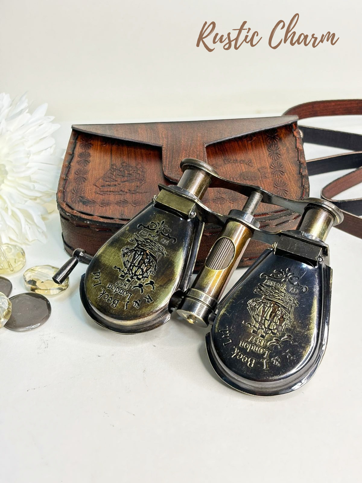 Brass Pocket Binocular