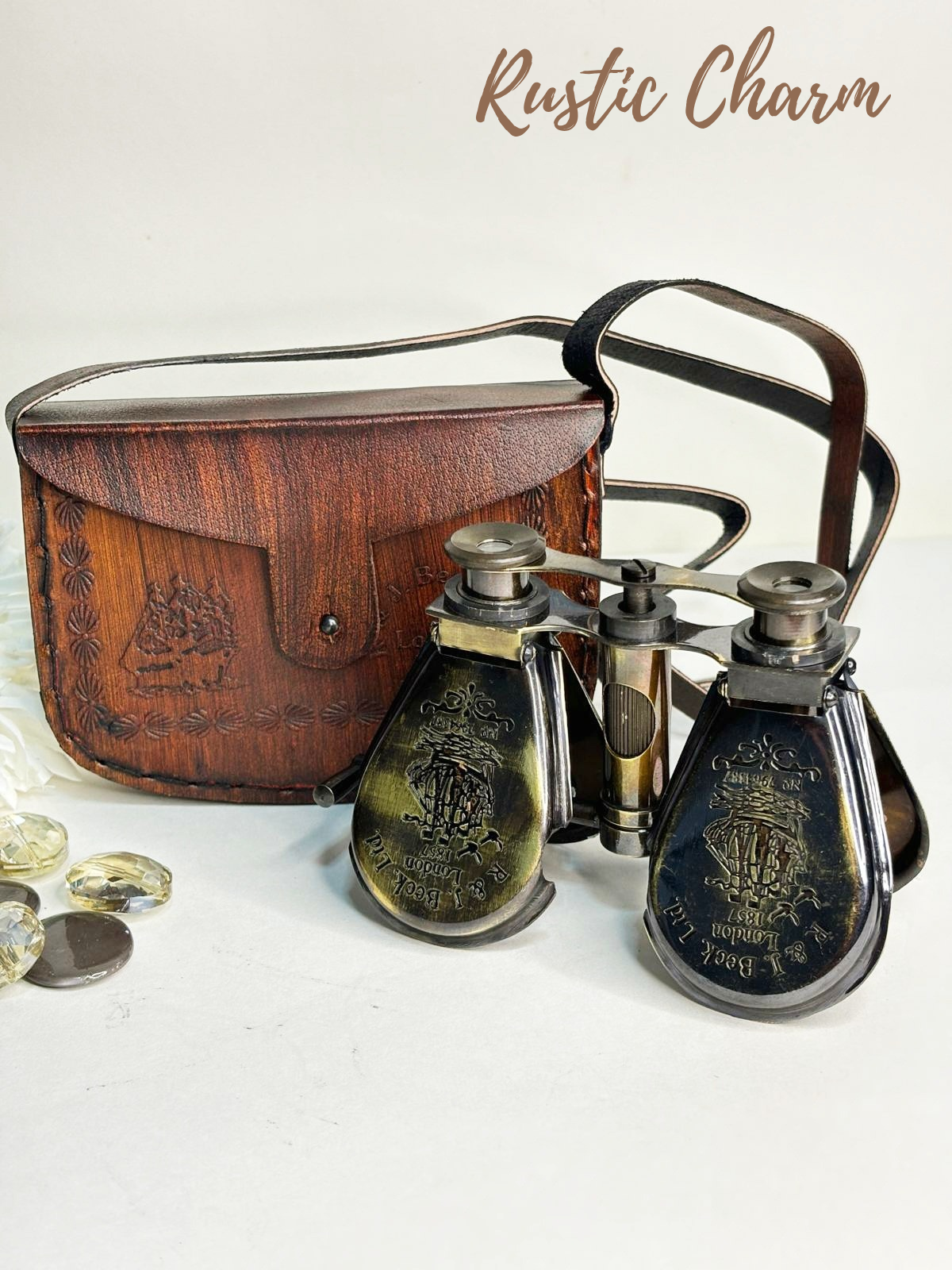 Brass Pocket Binocular