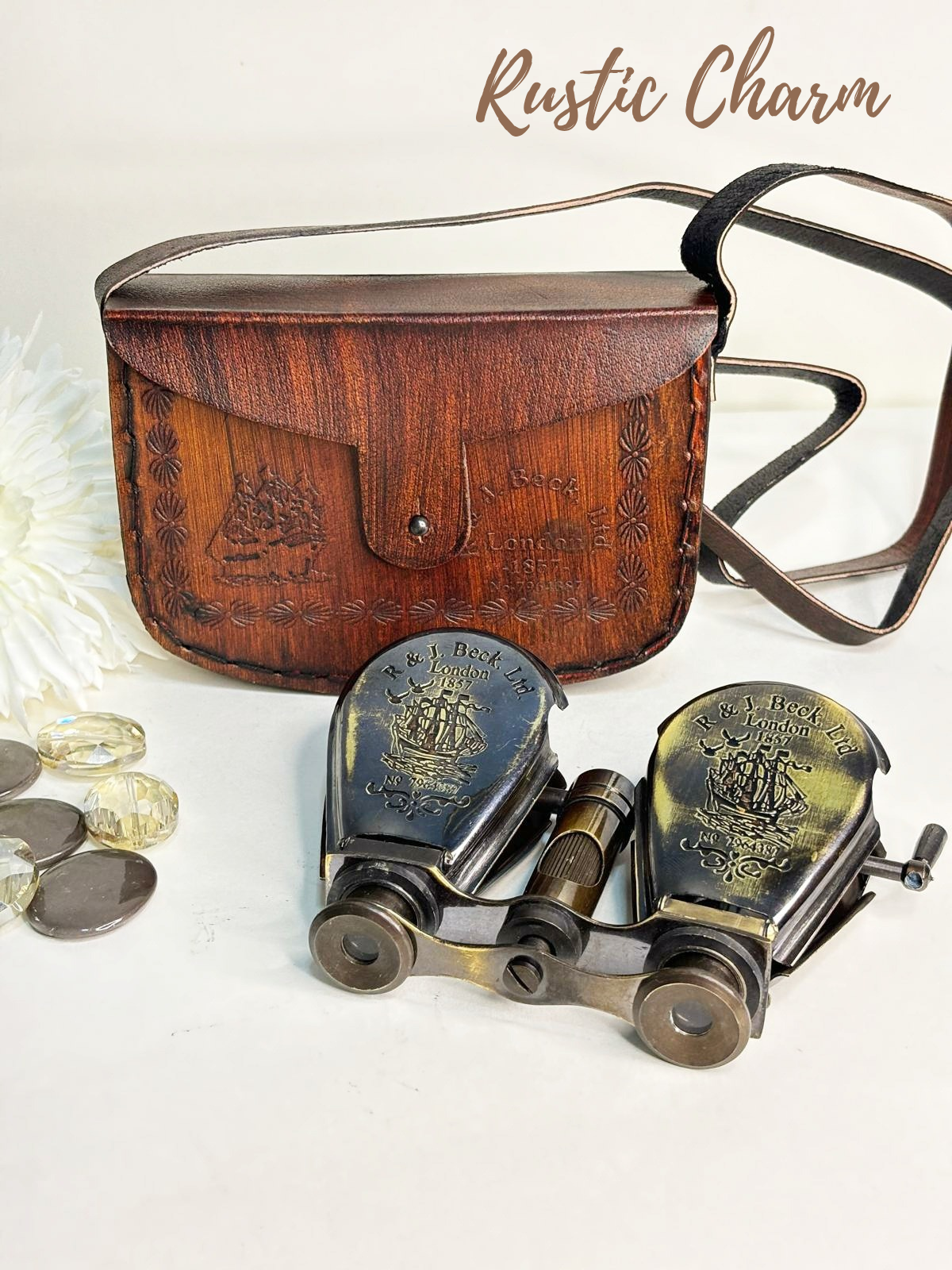 Brass Pocket Binocular