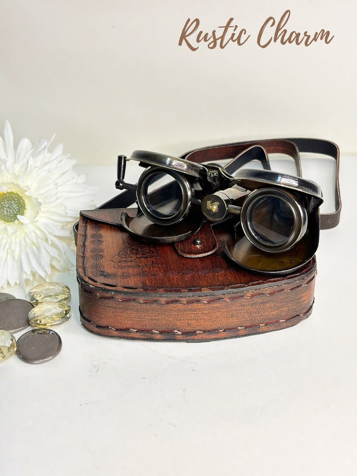Brass Pocket Binocular