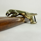 Walking Stick with Brass Jaguar head