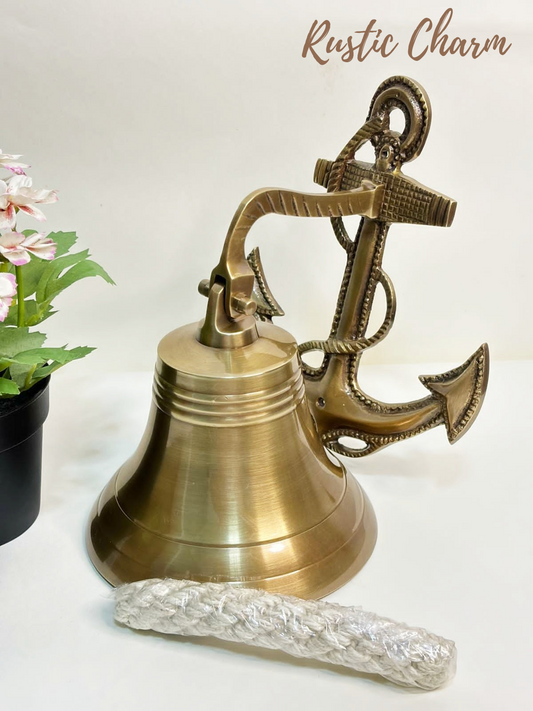 Antique Nautical Brass Ship Bell