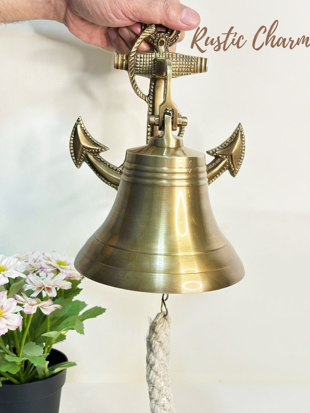 Antique Nautical Brass Ship Bell