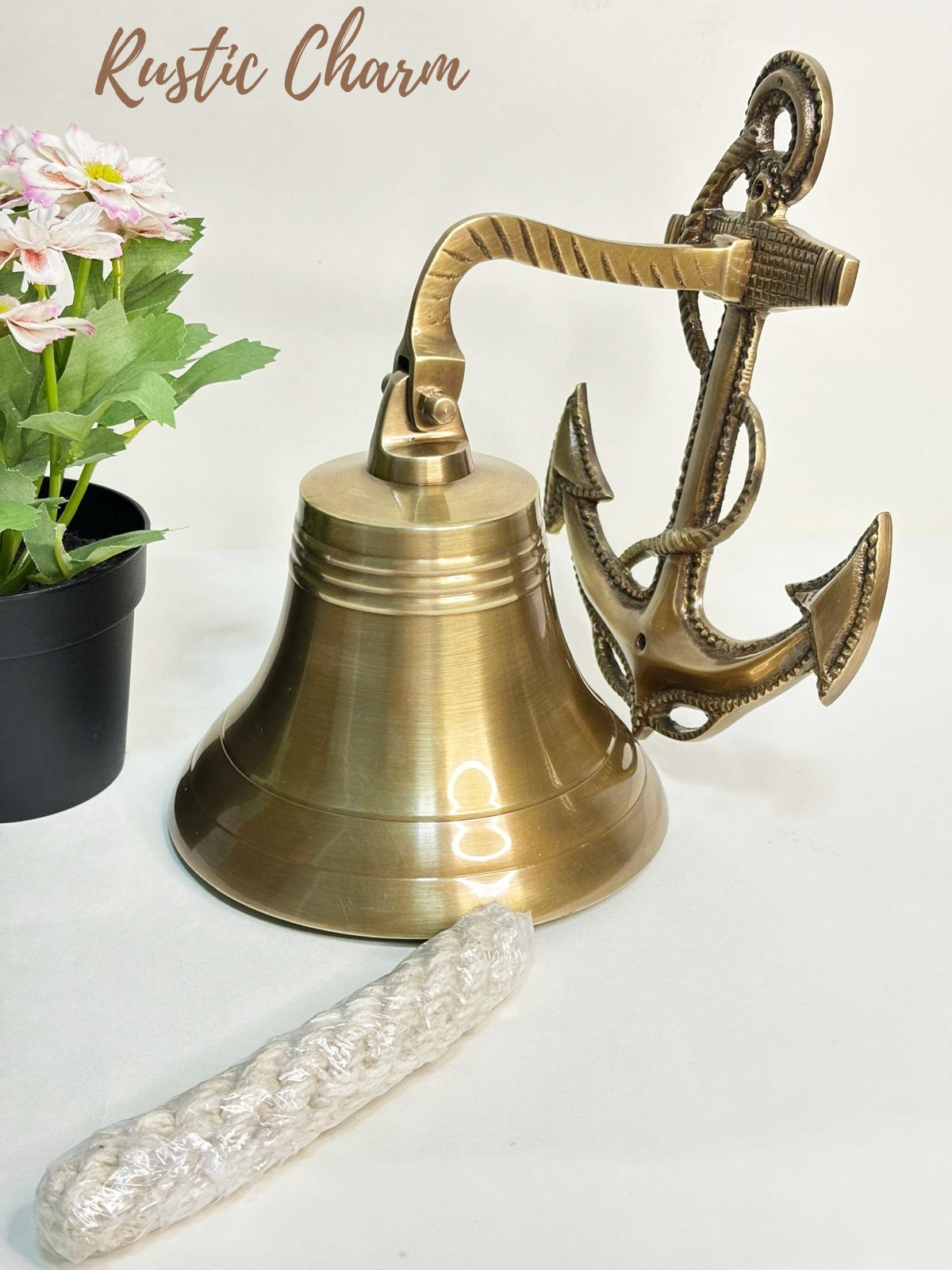 Antique Nautical Brass Ship Bell