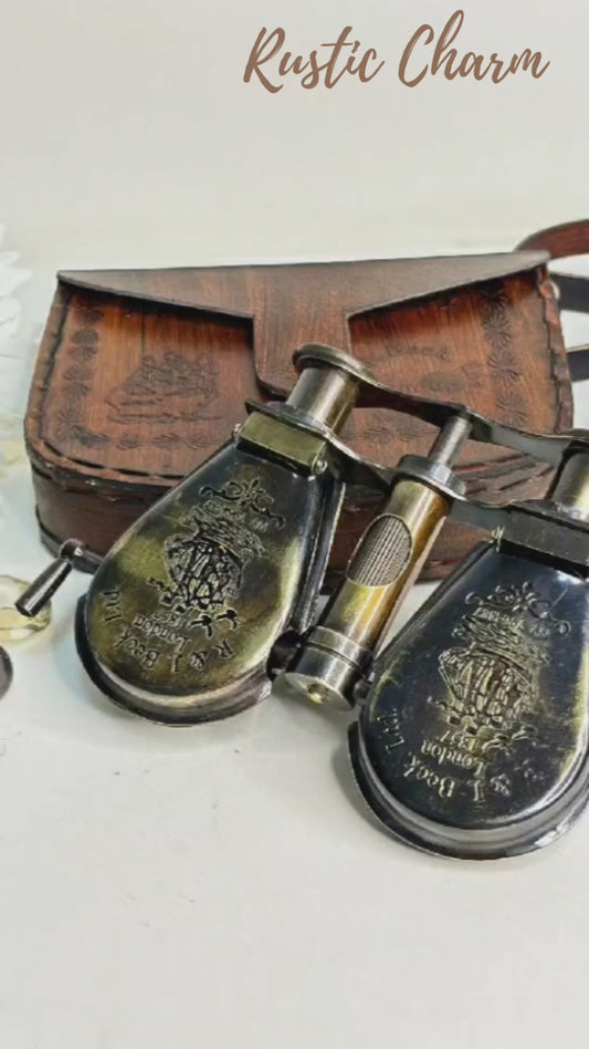 Brass Pocket Binocular