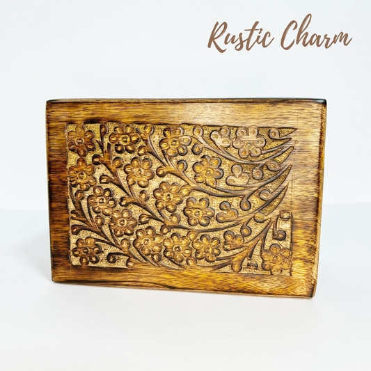Wooden Urn Box