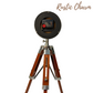 Table Clock with Adjustable Tripod Stand