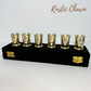 Black Velvet Brass Shot Glass Set of 6